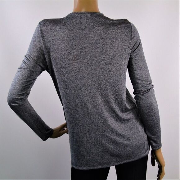 Banana Republic  Long Sleeve Top Drape Faux Wrap - Picture 3 of 6